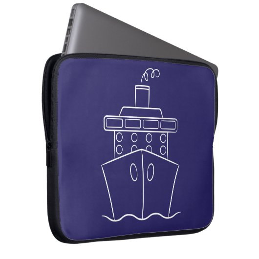 Kreuzfahrtschiff Laptopschutzhülle (Vorne Rechts)