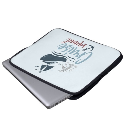 Kreuzfahrtschiff Laptopschutzhülle (Vorne Knopf)