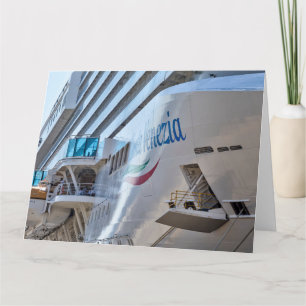 Kreuzfahrtschiff Luxury Cruise Ship Karte