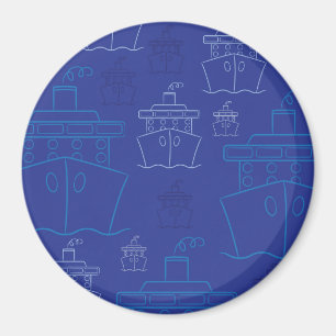 Kreuzfahrtschiff Magnet