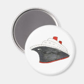 Kreuzfahrtschiff Magnet (Vorderseite/Rückseite)