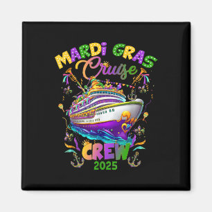 Kreuzfahrtschiff Mardi Gras Karneval Cruise 2025 Magnet