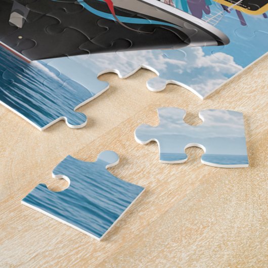 Kreuzfahrtschiff meine erste eigene Kreuzfahrt Puzzle (Seite)
