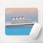 Kreuzfahrtschiff Mousepad (Mit Mouse)