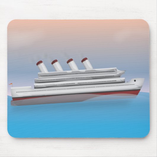 Kreuzfahrtschiff Mousepad (Vorne)