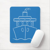 Kreuzfahrtschiff Mousepad (Mit Mouse)