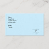 Kreuzfahrtschiff Musician Tastatur am Strand Visitenkarte (Rückseite)