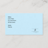 Kreuzfahrtschiff Musiker Alto Saxophon am Strand Visitenkarte (Rückseite)