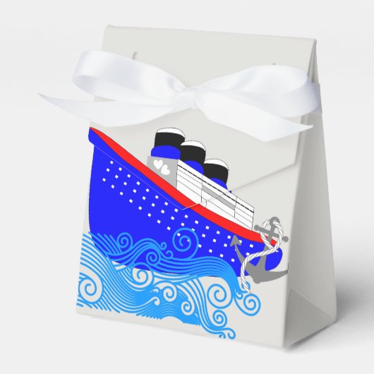 Kreuzfahrtschiff Nautical Personalisiert Geschenkschachtel (Vorderseite)