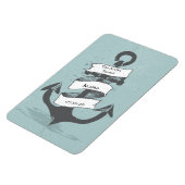 Kreuzfahrtschiff Nautical Travel Vacation Door Fin Magnet (Linke Seite)