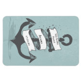 Kreuzfahrtschiff Nautical Travel Vacation Door Fin Magnet (Horizontal)