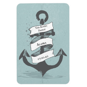 Kreuzfahrtschiff Nautical Travel Vacation Door Fin Magnet