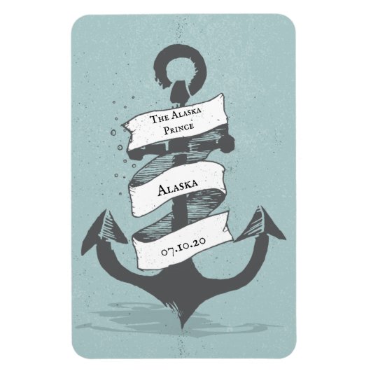 Kreuzfahrtschiff Nautical Travel Vacation Door Fin Magnet (Vertikal)