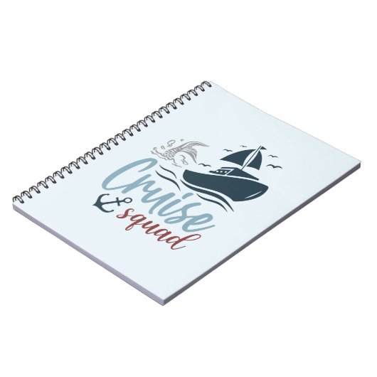Kreuzfahrtschiff Notizblock (Linke Seite)
