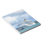 Kreuzfahrtschiff Notizblock (angewinkelt)
