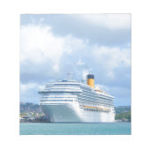 Kreuzfahrtschiff Notizblock (Vorderseite)