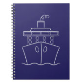 Kreuzfahrtschiff Notizblock (Vorderseite)