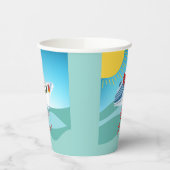 Kreuzfahrtschiff Pappbecher (Links)