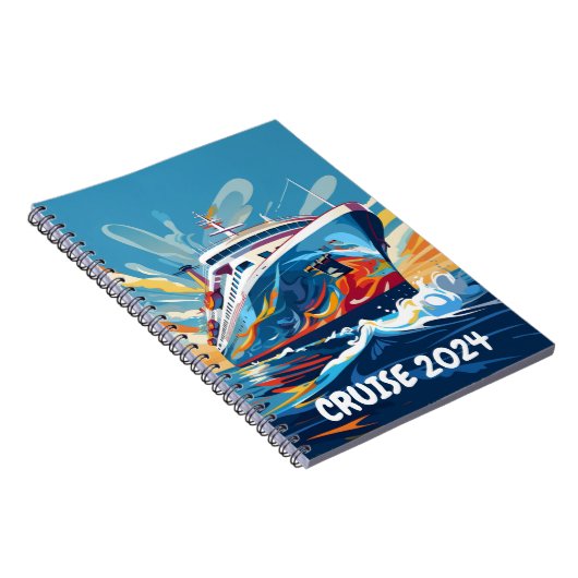 Kreuzfahrtschiff Personalisiert Notizblock (Rechte Seite)