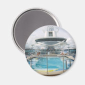 Kreuzfahrtschiff Pool-Magnet Magnet (Vorderseite/Rückseite)