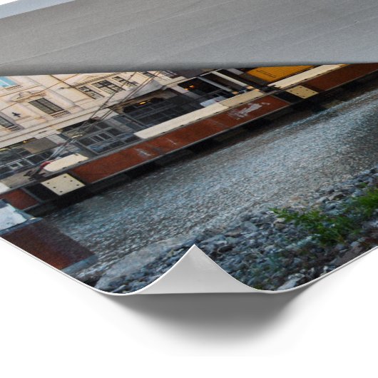 Kreuzfahrtschiff Poster (Ecke)