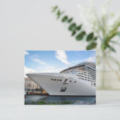 Kreuzfahrtschiff Postkarte (Stehend Vorderseite)