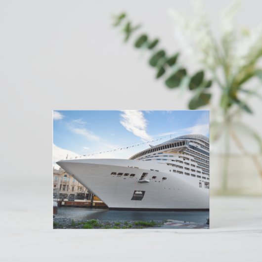 Kreuzfahrtschiff Postkarte (Stehend Vorderseite)