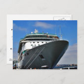 Kreuzfahrtschiff Postkarte (Vorne/Hinten)