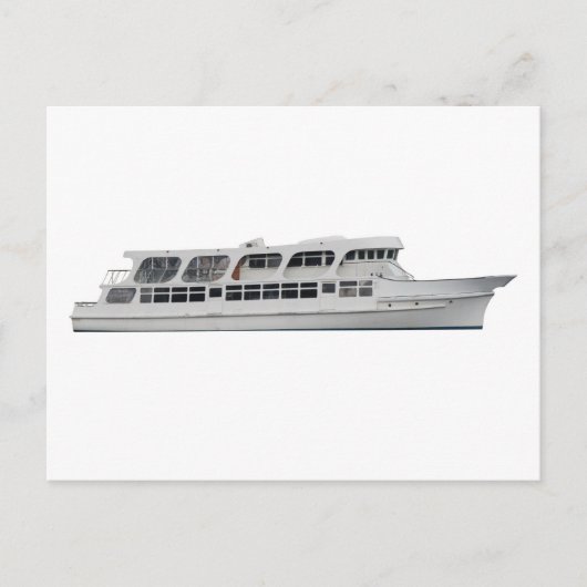 Kreuzfahrtschiff Postkarte (Vorderseite)