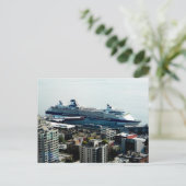 Kreuzfahrtschiff Postkarte (Stehend Vorderseite)