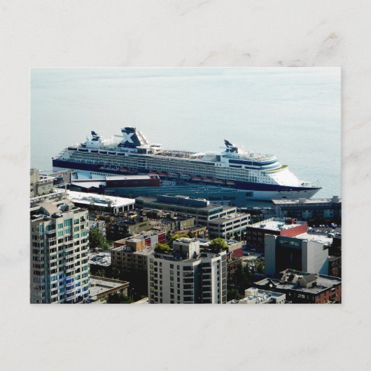 Kreuzfahrtschiff Postkarte (Vorderseite)