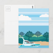 Kreuzfahrtschiff Postkarte (Vorne/Hinten)