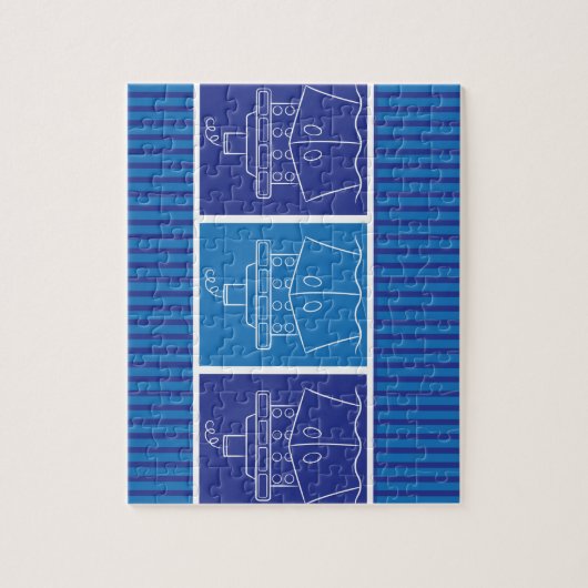 Kreuzfahrtschiff Puzzle (Vertikal)