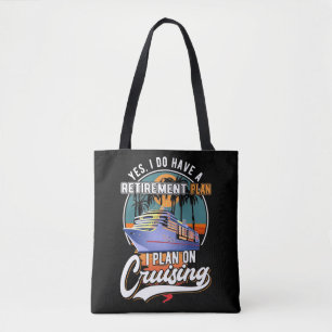 Kreuzfahrtschiff Ruhestand Tasche
