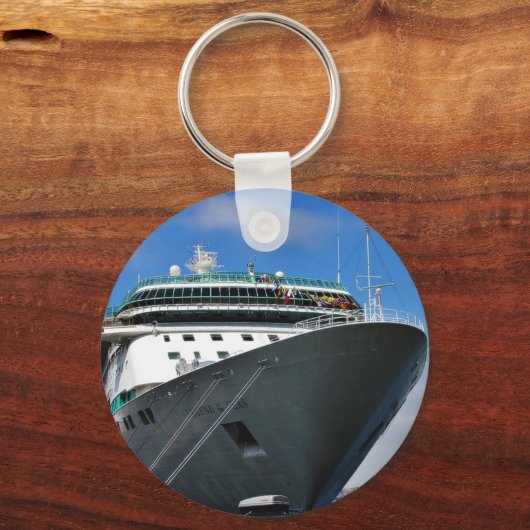 Kreuzfahrtschiff Schlüsselanhänger (Vorderseite)