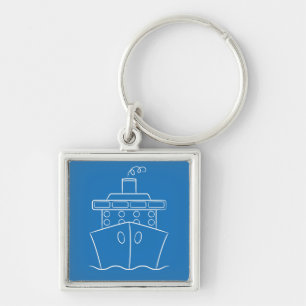 Kreuzfahrtschiff Schlüsselanhänger