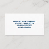 Kreuzfahrtschiff | Sonnenuntergang Visitenkarte (Rückseite)