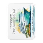 Kreuzfahrtschiff Stateroom Magnet (Vertikal)