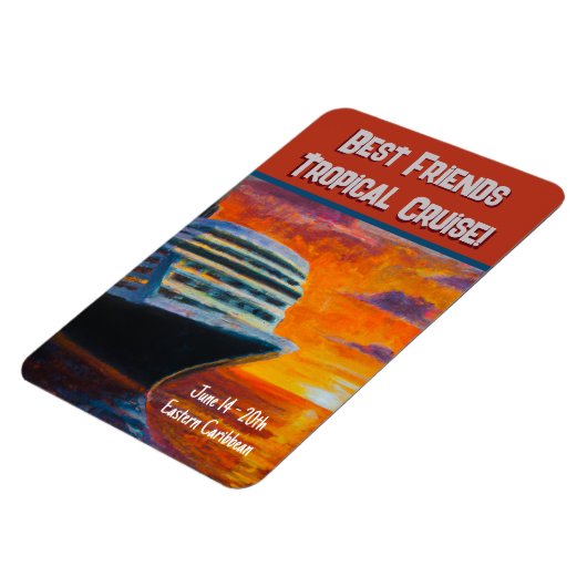 Kreuzfahrtschiff Sunset Stateroom Door Magnet (Linke Seite)
