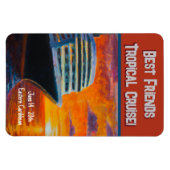 Kreuzfahrtschiff Sunset Stateroom Door Magnet (Horizontal)