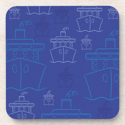 Kreuzfahrtschiff Untersetzer (Vorderseite)