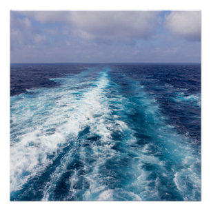 Kreuzfahrtschiff wecken poster