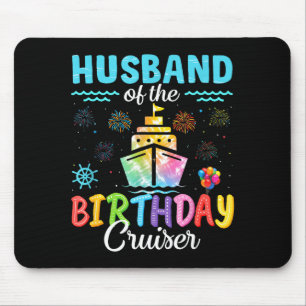 Kreuzfahrtschiff zum Geburtstag des Ehemanns Mousepad