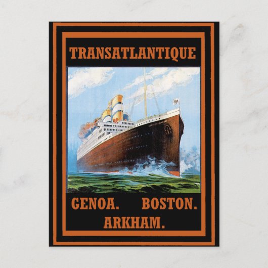 Kreuzfahrtschiffe: Arkham Postkarte (Vorderseite)