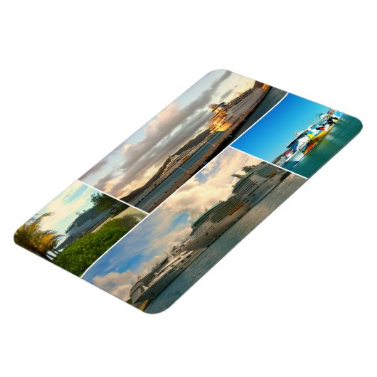 Kreuzfahrtschiffe, Collage Magnet (Linke Seite)