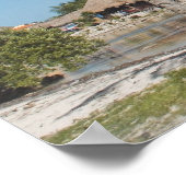 Kreuzfahrtschiffe in Costa Maya Poster (Ecke)