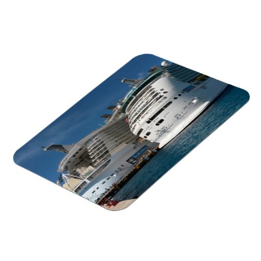 Kreuzfahrtschiffe in der Karibik Magnet (Linke Seite)