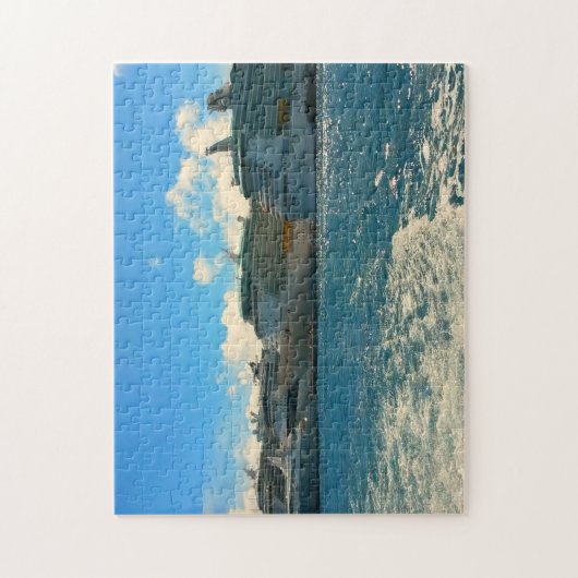 Kreuzfahrtschiffe in St. Martin/St. Maarten Puzzle (Vertikal)