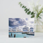 Kreuzfahrtschiffe Postkarte (Stehend Vorderseite)