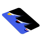 Kreuzfahrtschiffe Vintage Poster Ocean Liner Magnet (Rechte Seite)